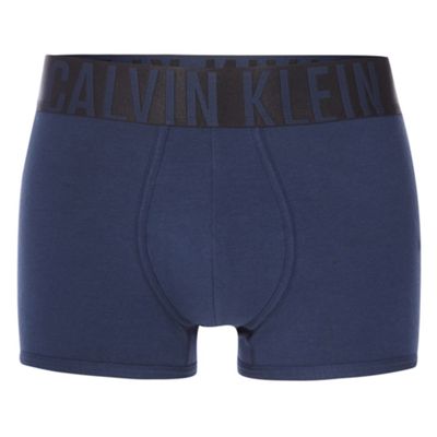 Calvin Klein Underwear INTENSE POWER Navy cotton stretch trunks